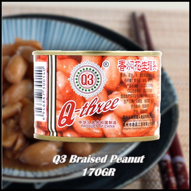 

Q3 BraIsed Peanut 170GR