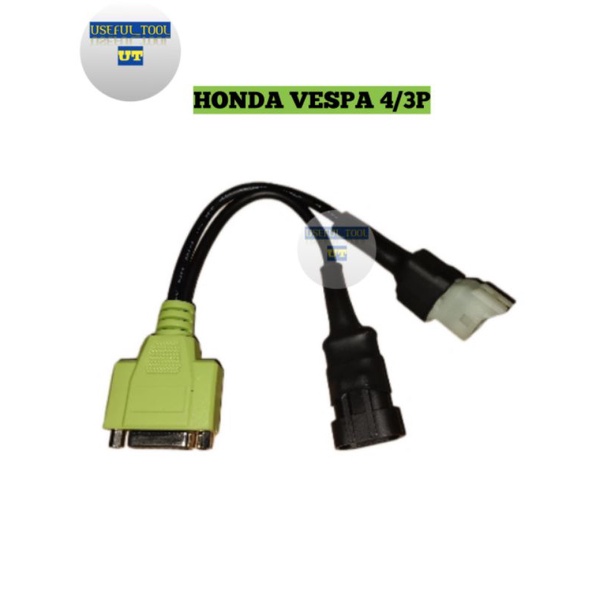 Kabel Scanner For Dlc Vespa Matic & Honda 4P