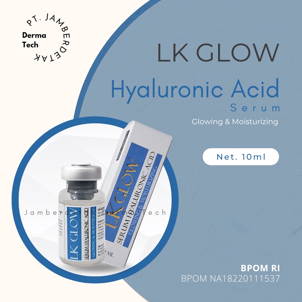 hyaluronic acid ha serum whitening and pelembab
