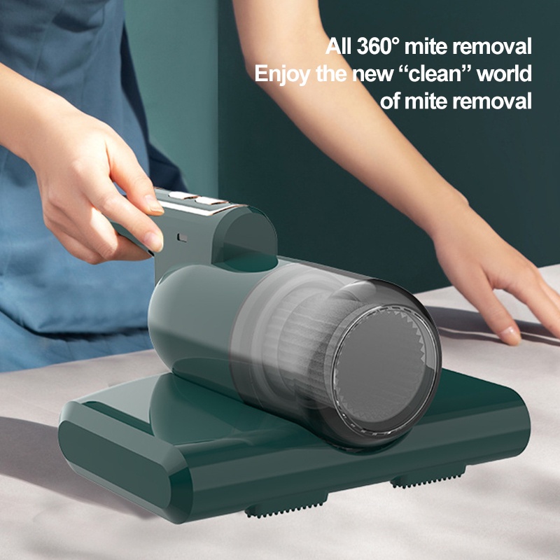 Wireless Electric Cordless UV Anti Dust Mite Vacuum Cleaner with Filter Penyedot Debu Tungau