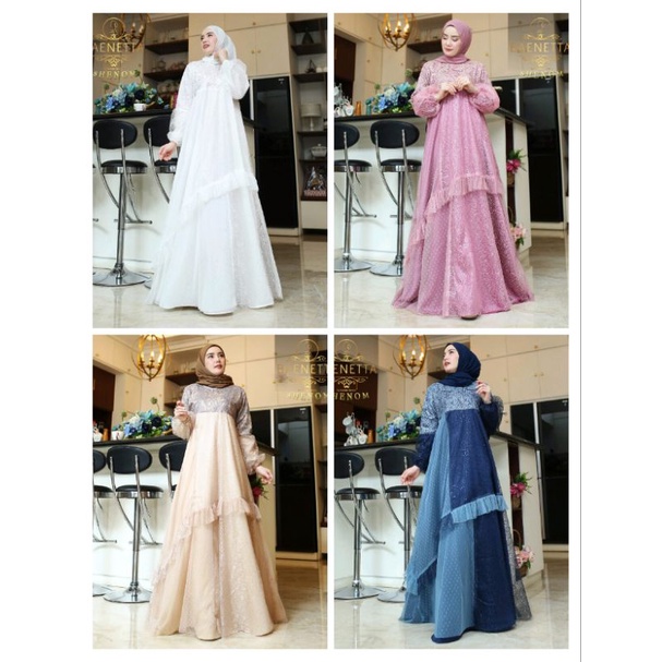 Gamis Syari Shenom by Baenetta(only dress)
