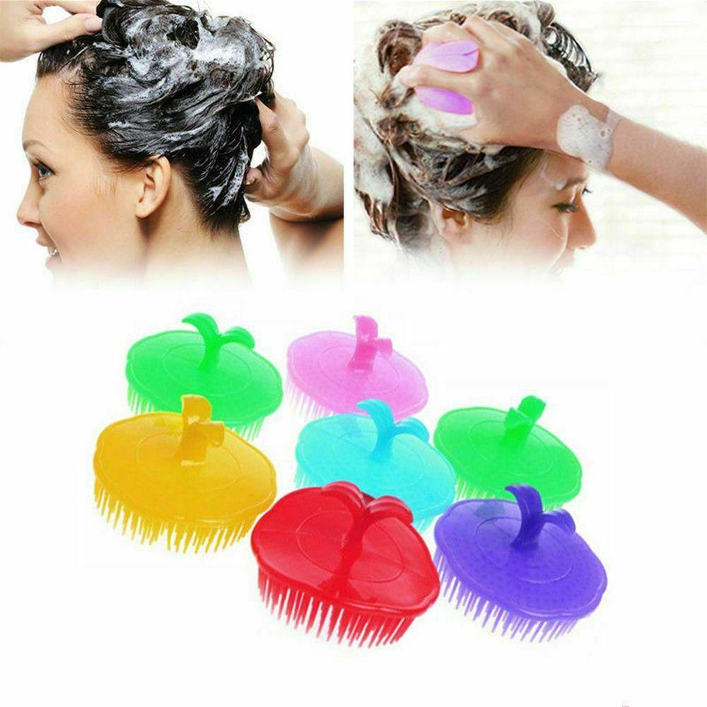 Preva Sisir Rambut Warna Random Sikat Keramas Portable Alat Styling Sisir Penata Rambut