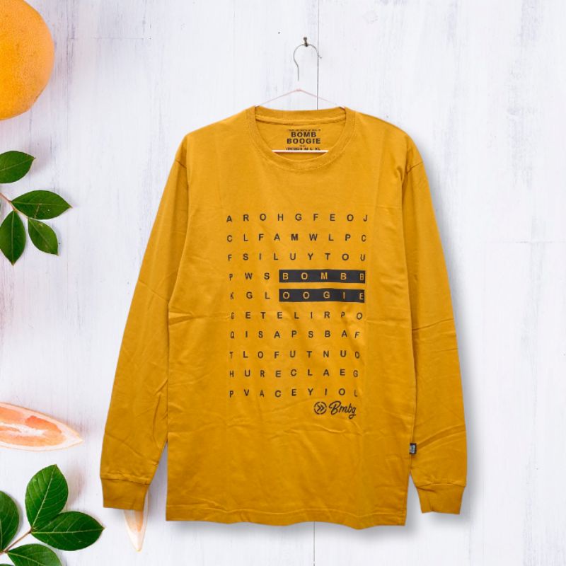 kaos lengan panjang bombboogie