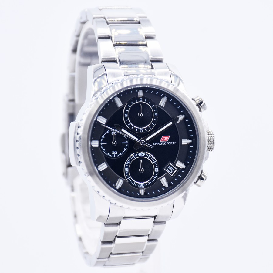 Jam Tangan Wanita ORIGINAL Chronoforce CF5330LS BLK
