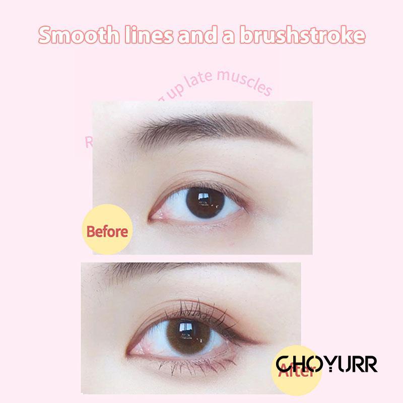 【COD】Eyeliner Waterproof Mata Pink White Twisted  Tahan Air Simple Eyeliner Long-lasting Anti Smudge Murah-CH