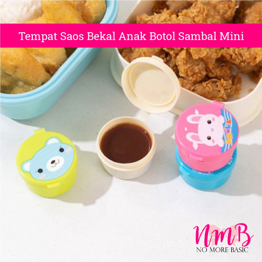 Tempat Saos Bekal Anak Botol Sambal Mini