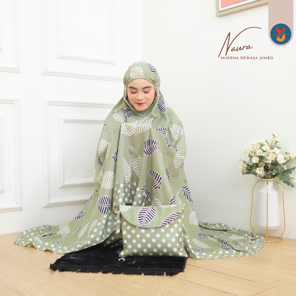 YashCollection Mukena Dewasa Bali Mukena Cemara LAMIA Jumbo