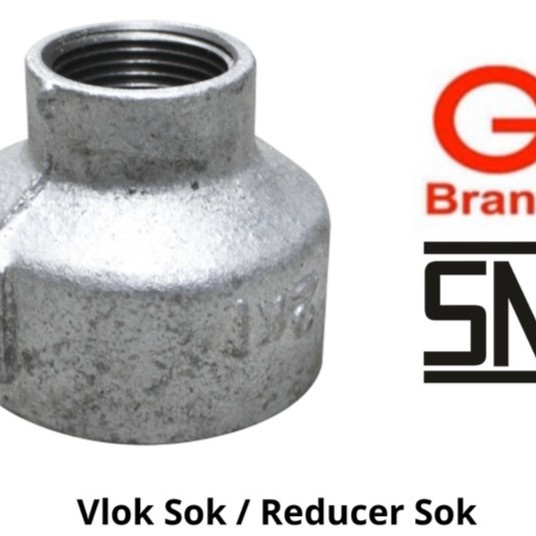VERLOP SOK BESI SOK 2" x 1/2" SOK 2" x 3/4" SOK 2" x 1" REDUCER BESI REDUCER VERLOP SOK BESI SOK 2" 
