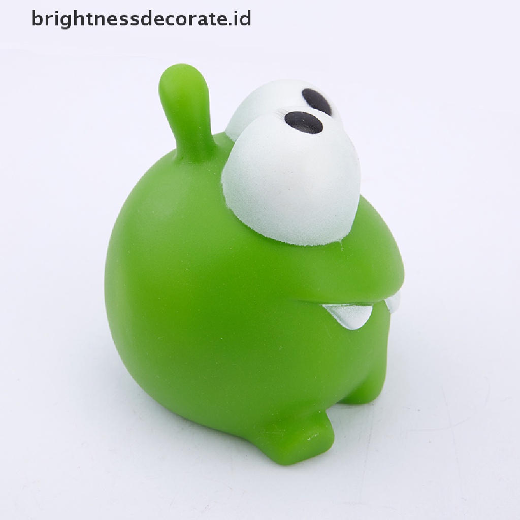 [Birth] Tali Kodok Vinyl Karet Games Boneka OM NOM Candy Gulping Monster Mainan Figure [ID]