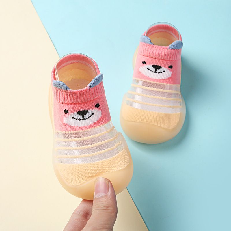 Sepatu Karet Bayi Anak Transparan Pendek Usia 1-2 tahun Import