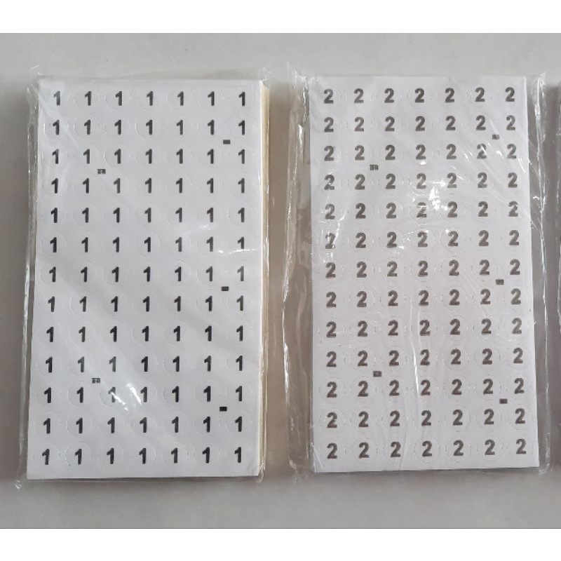 

STIKER ANGKA 1 - 10 / STIKER NOMOR 1 -10 (HARGA PER LEMBAR ISI 91 PCS)