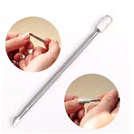 PROMO Cuticle Pusher Nail Pusher - Pendorong Kutikula Dan Pencabut Kulit Mati