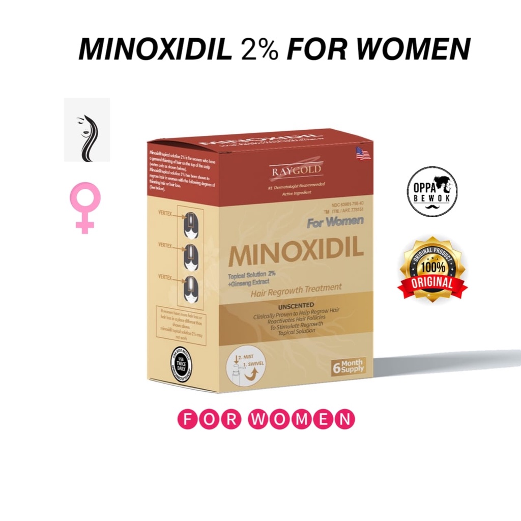 [ 100% ORIGINAL PRODUCT ] 1 BOX SEGEL MINOXIDIL WANITA EXTRACT GINSENG PERAWATAN RAMBUT ( penumbuh rambut &amp; anti rontok kebotakan pelebat rambut dan alis )