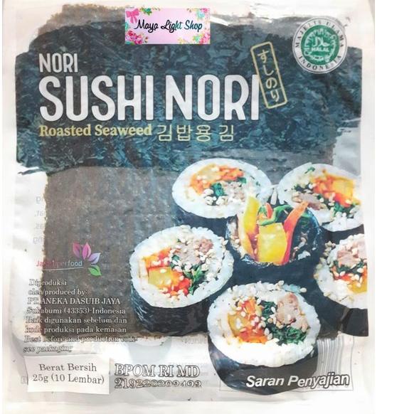 

RVN272 Nori sushi isi 10 lembar rumput laut non msg bahan sushi nori sushi kimbap gimbap halal murah rumput laut seaweed driedseaweed bento kimbap murah $