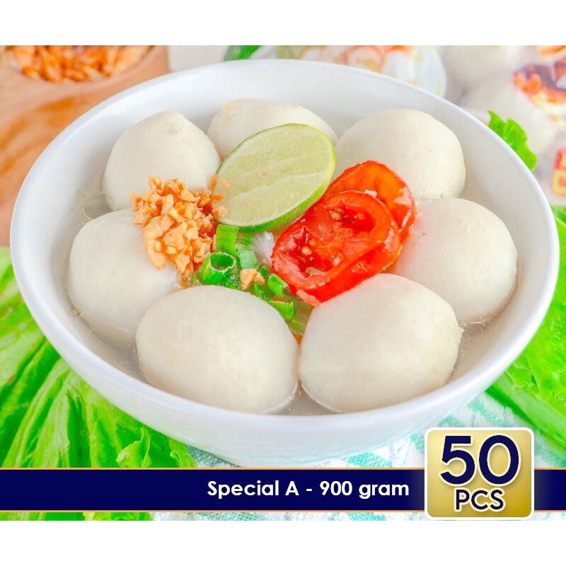 

RB Athien Bakso Ikan Special A isi 50 enak dan murah