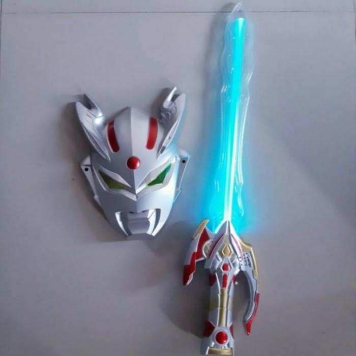 Mainan Pedang Ultraman Dan Topeng Zero 039