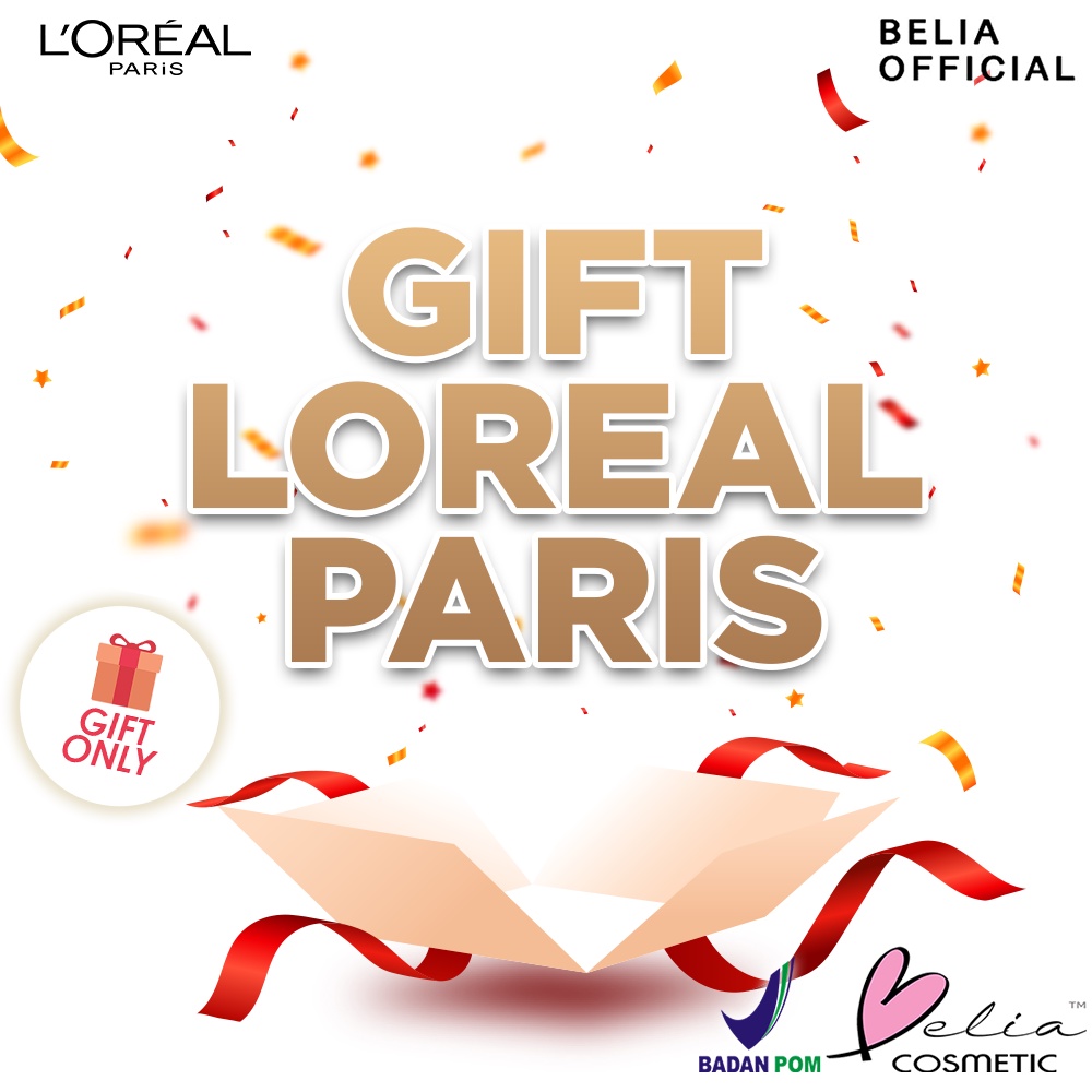 ❤ BELIA ❤ GIFT L'Oreal Paris | Loreal Paris | Lip Cream Random | BPOM