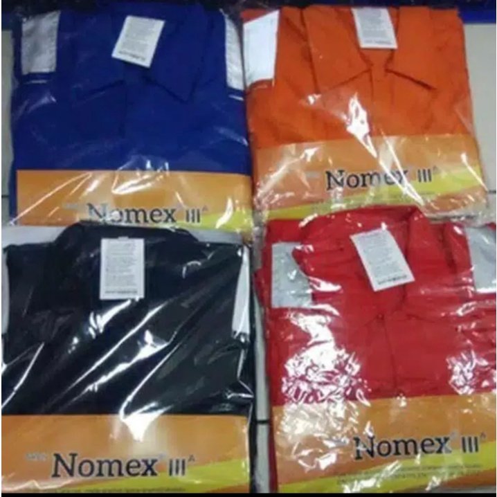 BAJU ANTI API NOMEX IIIA / COVERALL NOMEX 3A ORIGINAL / WEARPACK COVERALL ANTI API NOMEX IIIA 3A BAJ