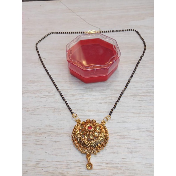 Mangalsutra Mangalasutra kalung India simple simpel 1 tali