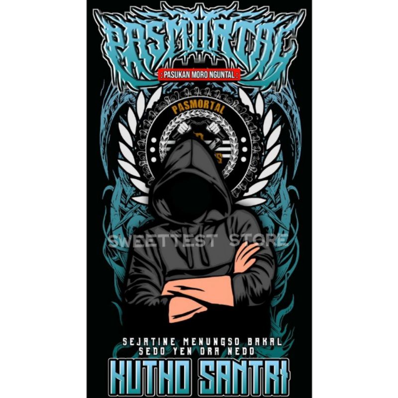 BENDERA PASMORTAL FULL PRINTING