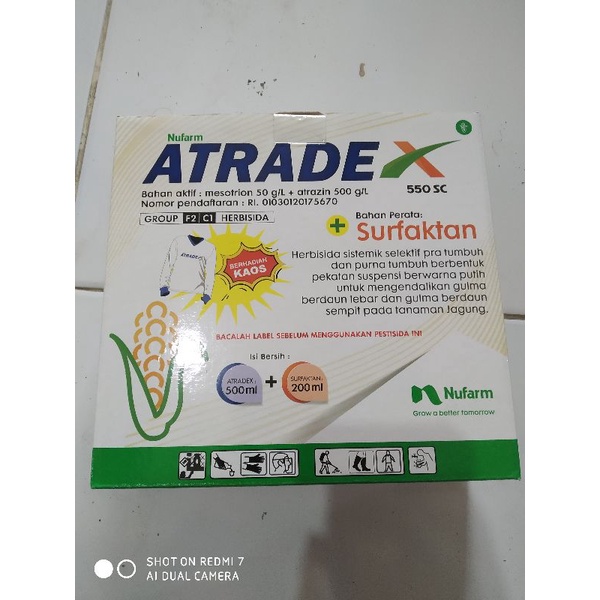 obat pertanian herbisida ATRADEX 500ml