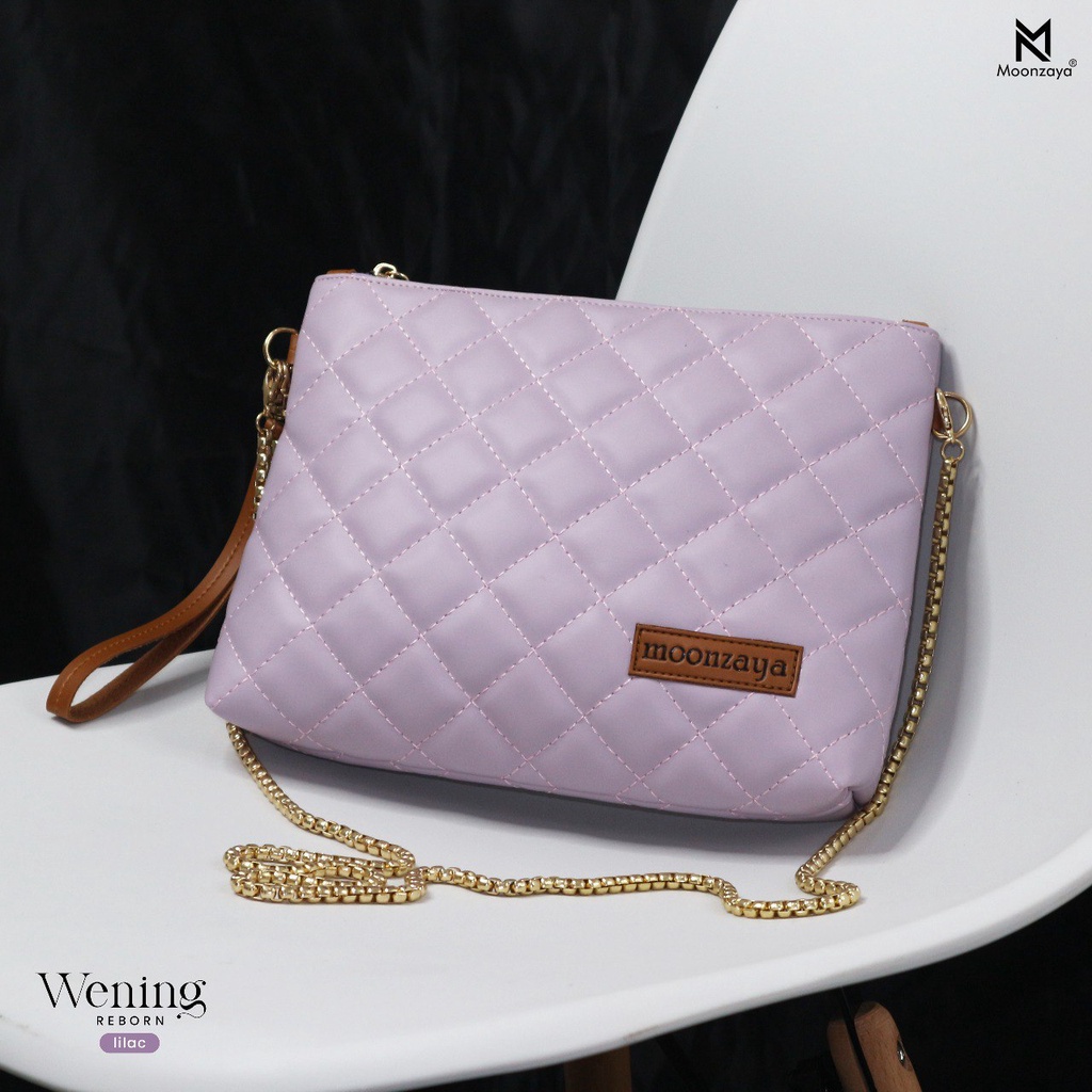 Moonzaya Tas Wanita Clutch Bag WENING Reborn Waterproof Tahan Air