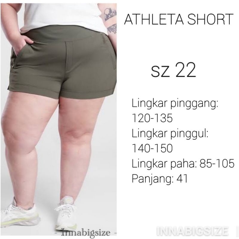 INABIGSIZE|| ATHLETA CELANA.OLAHRAGA.PENDEK.2-WARNA.BIGSIZE