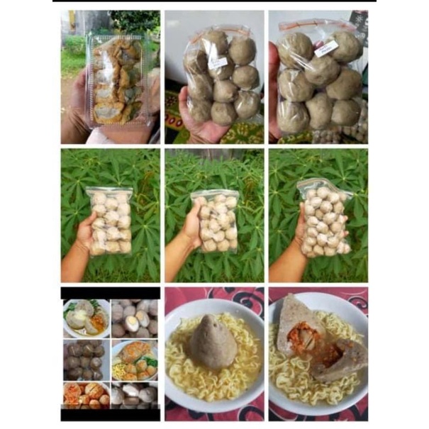 

Bakso produksi varian rasa