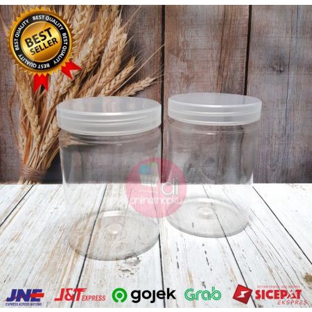 Toples plastik 800ml / Toples tabung 800ml toples silinder 800ml