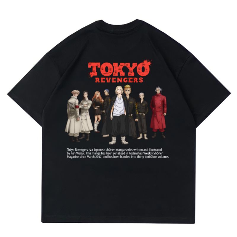 T-shirt Kaos Distro TOKYO REVENGERS  / baju MIKEY TOKYO REVENGERS TOGETHER / baju tokyo revengers mikey jubah / atasan / baju anak