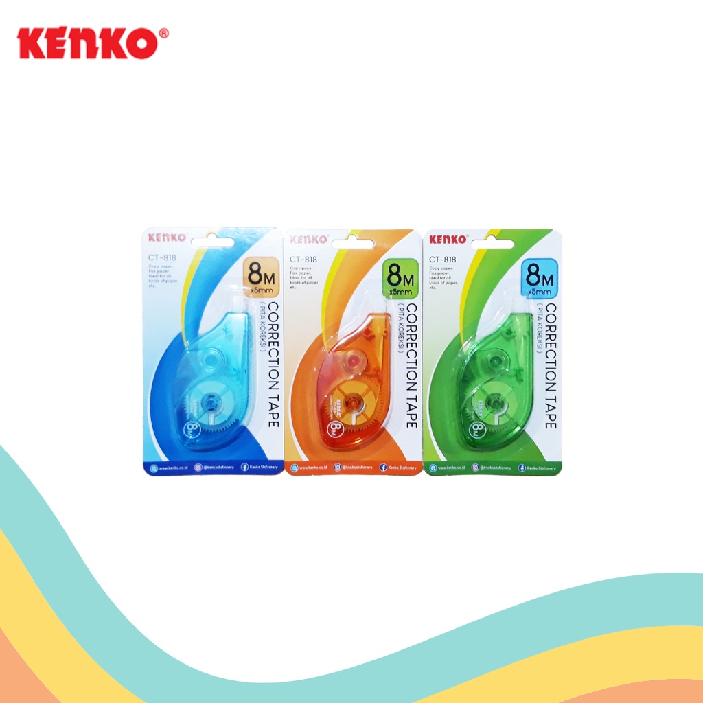 

CORRECTION TAPE KENKO CT-818 (1 PCS)