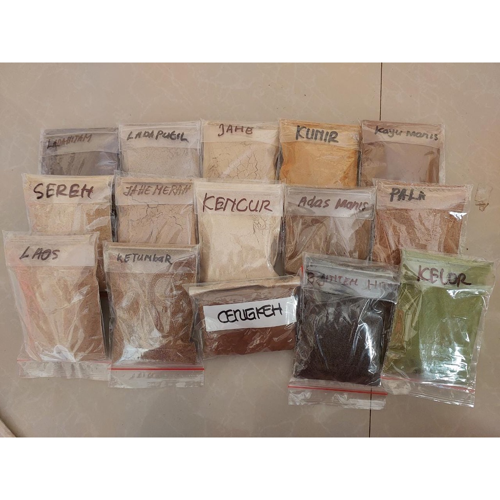 

Aneka Bumbu Rempah bubuk 500gr- REMPAH BUBUK 500GR