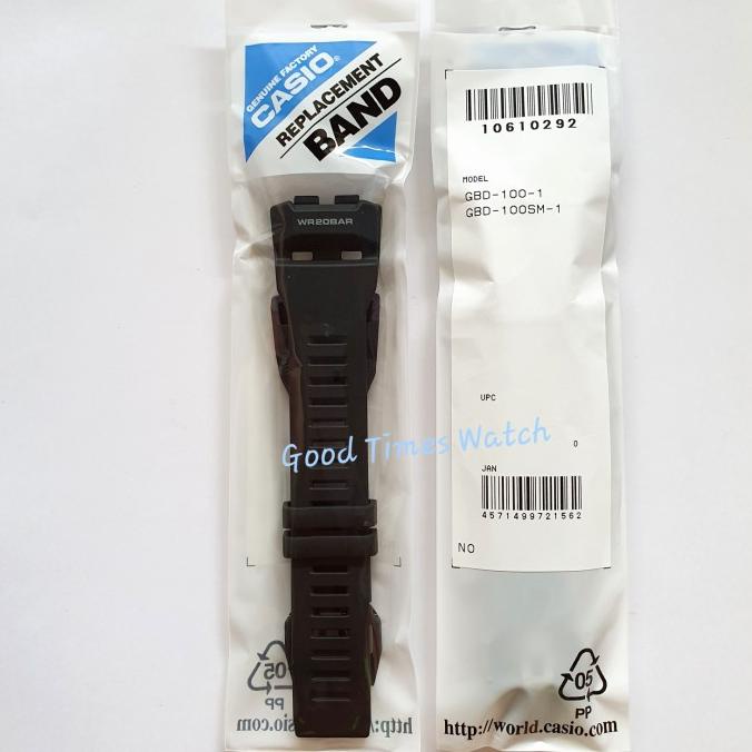 STRAP G-SHOCK GBD-100-1 GBD 100SM GBD 100 Casio Original