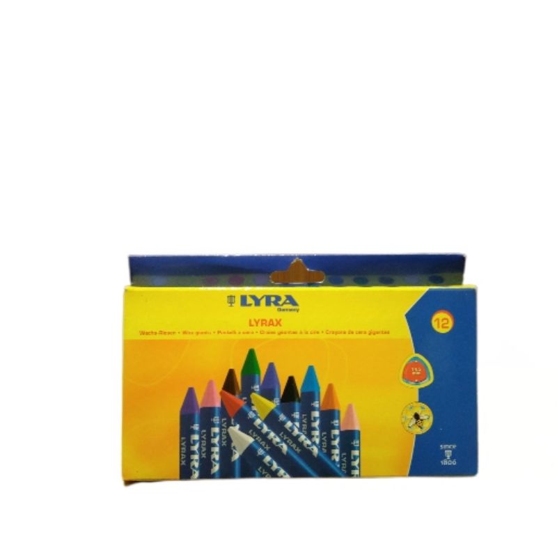 

Gramedia World BSD - Lyrax Giotto Giant Crayon 12 Colors