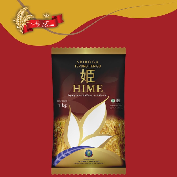 

SRIBOGA Hime Tepung untuk Roti Tawar dan Manis - Protein Tinggi 1 kg