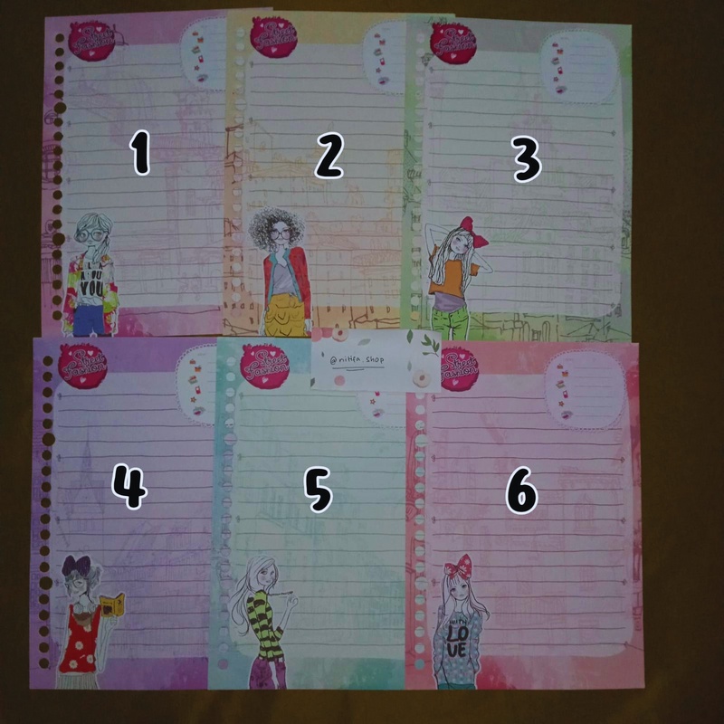 

[MINIMAL ORDER 5 LEMBAR!!] KERTAS BINDER HARVEST LANGKA LOOSE LEAF ISI REFILL SATUAN ECERAN SERI MISS STREET FASHION EUROPE WORLDWIDE WORLD HUNGARY BRAZIL UNIVERSAL AMERICA JAPAN