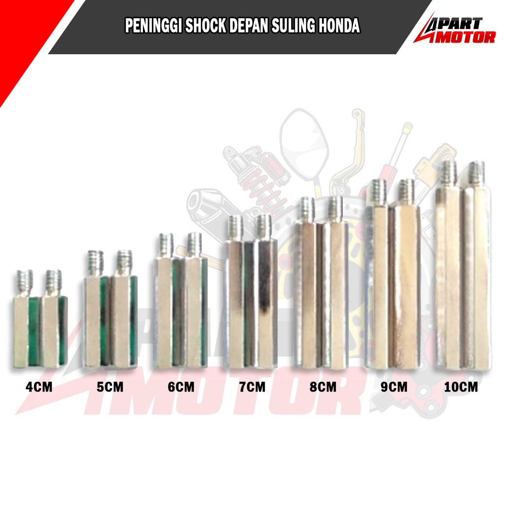 Peninggi Shock Depan Honda CB150R Tiger Megapro Verza CBR 150 Sulingan