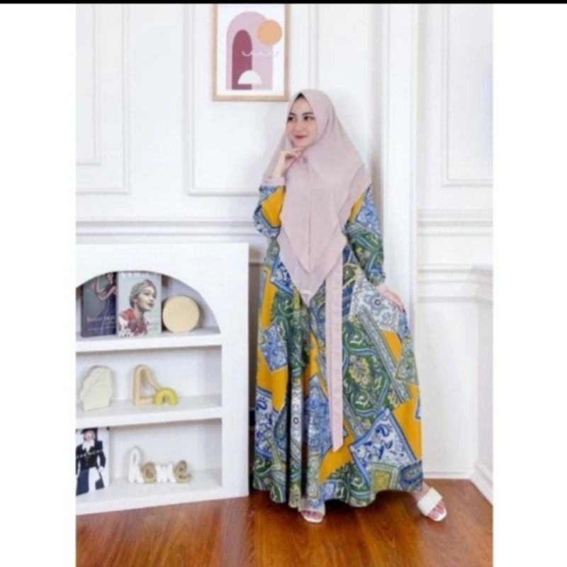 maxmara||ori by nazkya|| set hijab syari||