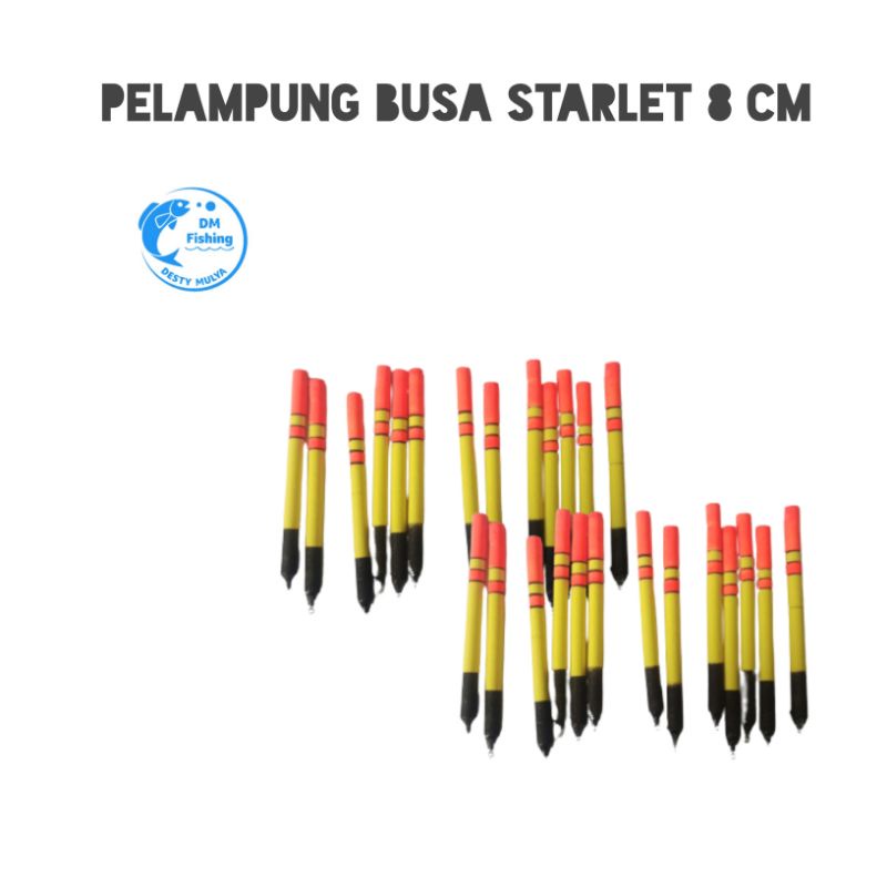 PELAMPUNG STARLITE BUSA 8 CM