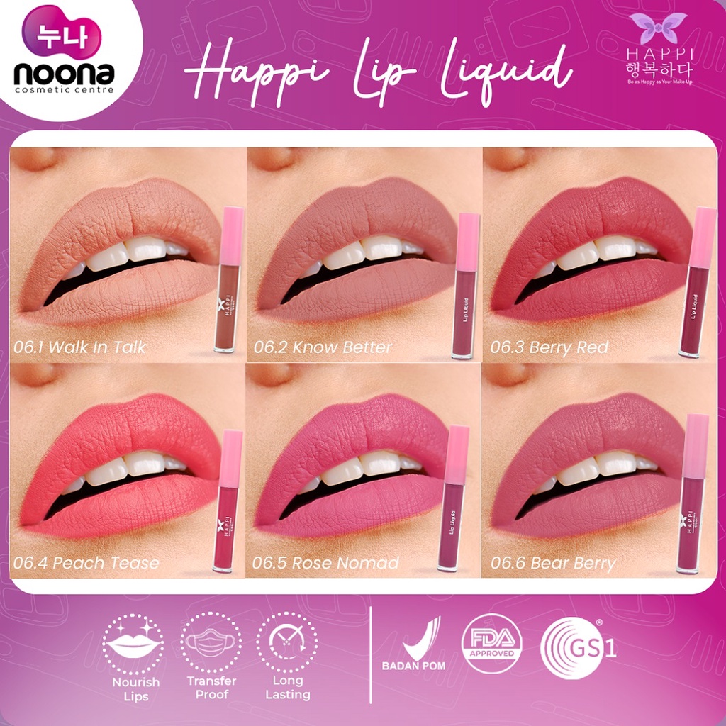 HAPPI LIP LIQUID 4 GR -NJ