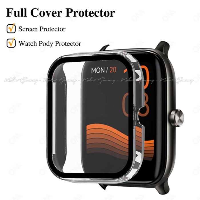 PC Bumper Case For Haylou GST LS09B Case Cover With Tempered Glass