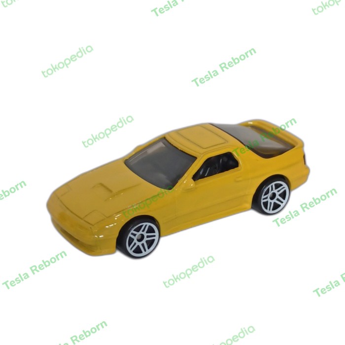 Hotwheels Hot Wheels Nightburnerz 2022 - 89 Mazda Savanna Rx-7 Kuning #Bergaransi