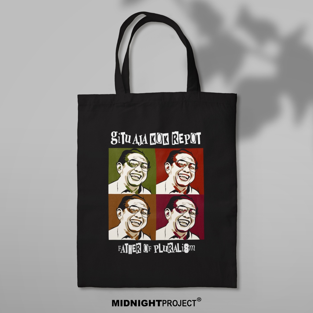 Tote Bag Gusdur - Gitu Aja Kok Repot