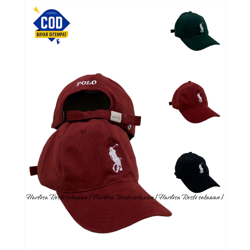 Topi Baseball Pria Wanita Dewasa Bordir Kuda Terlaris Termurah Terbaru