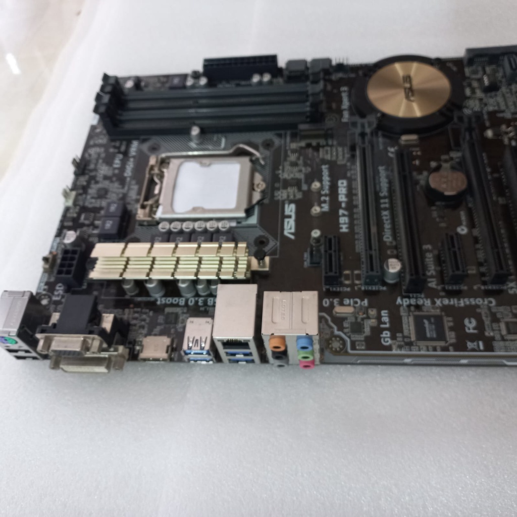 MAINBOARD ASUS H97-PRO LGA 1150 4 SLOT RAM MOTHERBOARD ASUS H97 PRO