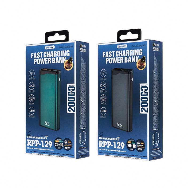 POWERBANK REMAX KINGKONG 20000mAh | RPP-129 | FAST CHARGING