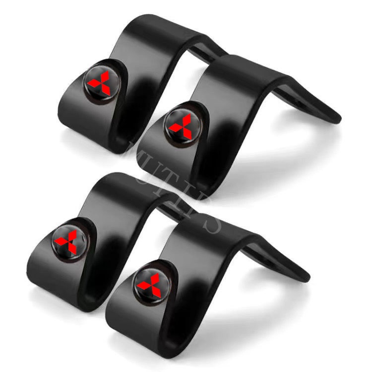 Gantungan Hook Mobil Mitsubishi Back Seat Organizer Aksesoris Dekorasi Belakang Untuk Lancer Pajero Outlander Attrage Xpander Mirage Kuda