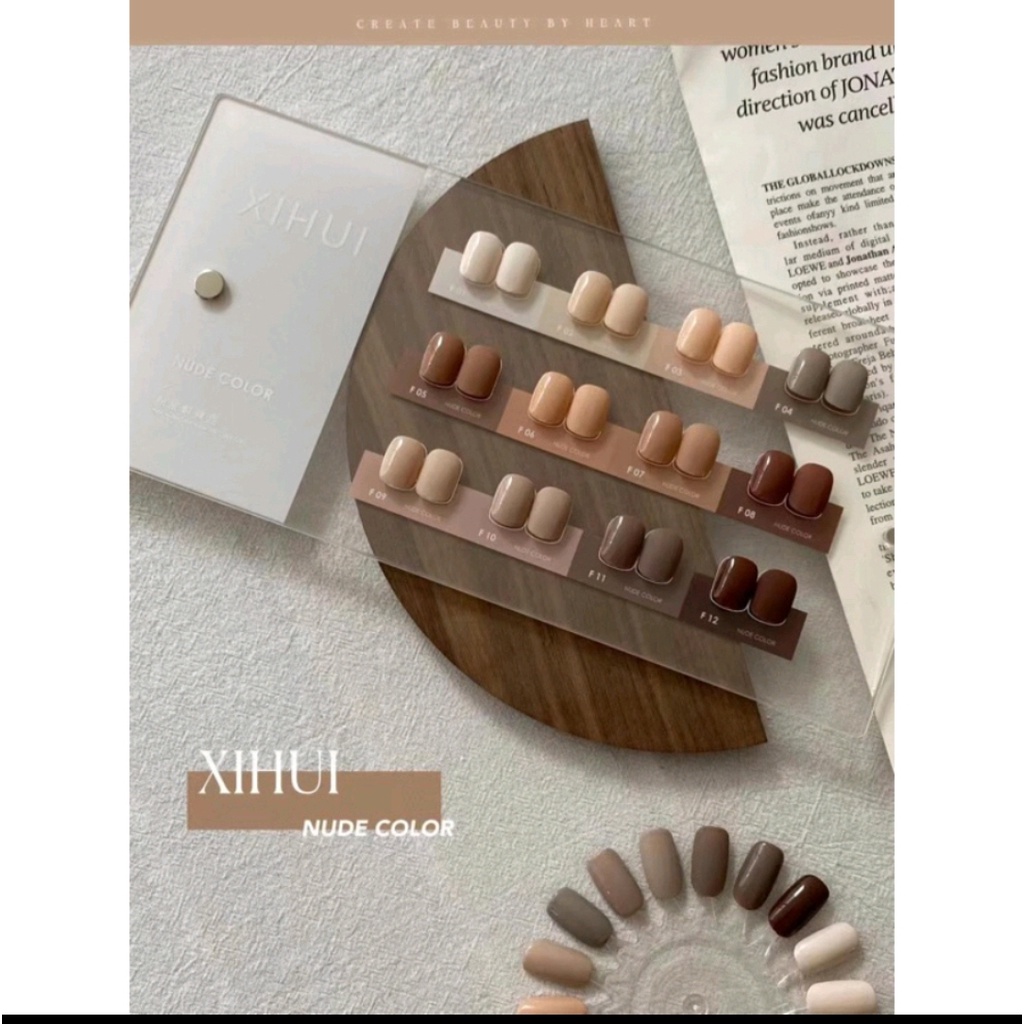 KUTEK GEL NUDE COLOR SERIES XIHUI