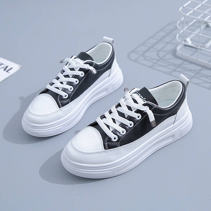 Sepatu Sekolah Anak Perempuan Sepatu Hitam Sekolah Sepatu Snekers Casual Wanita Sneaker Wanita New M