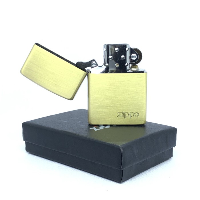 Korek Api Zippo Gold Zippo American Classic Lighter Grafir Premium